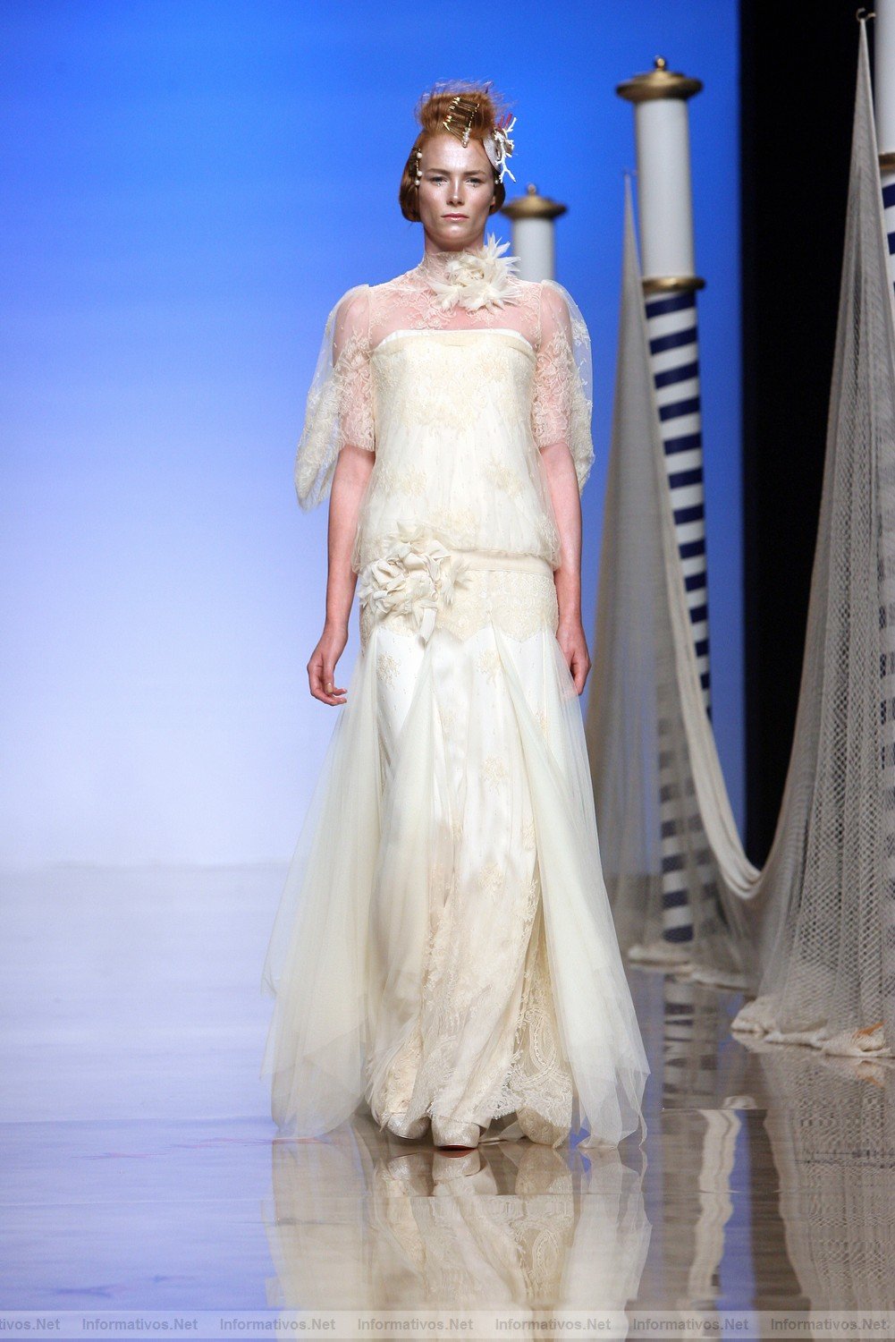 BCN10MAY011.- Barcelona Bridal Week - Victorio & Lucchino Coleccin 2012