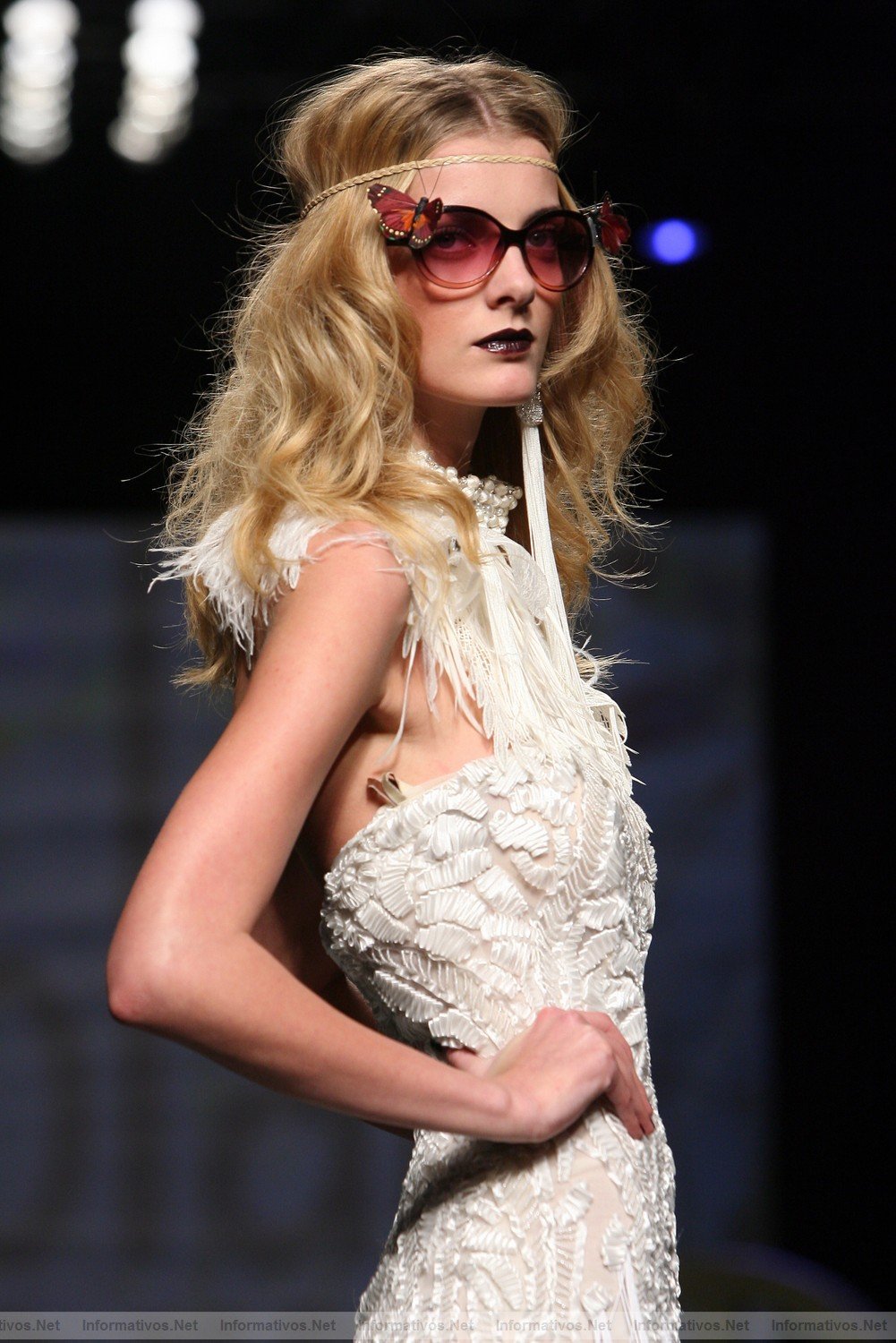 BCN11MAY011.- Barcelona Bridal Week -YolanCris Coleccin 2012