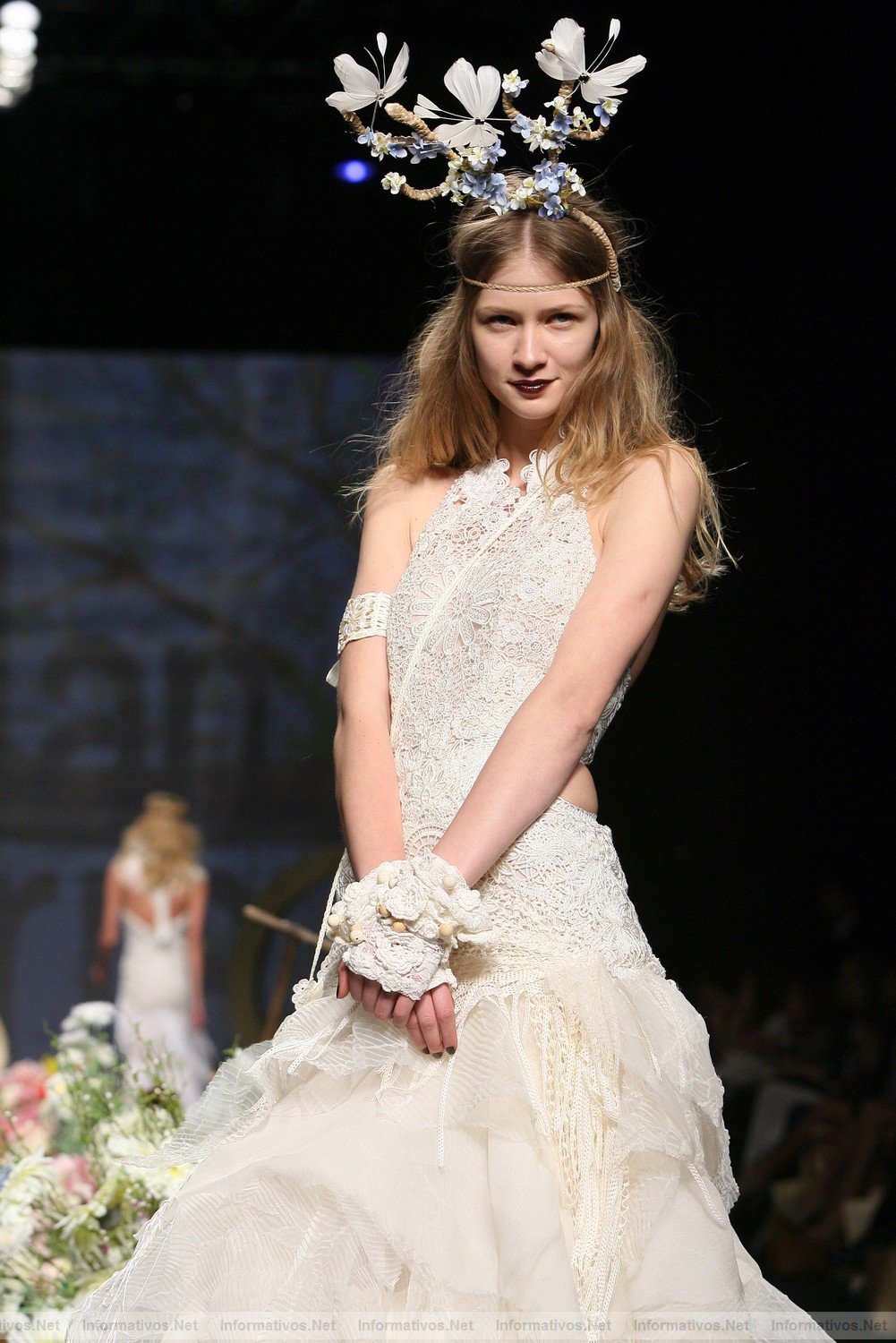 BCN11MAY011.- Barcelona Bridal Week -YolanCris Coleccin 2012