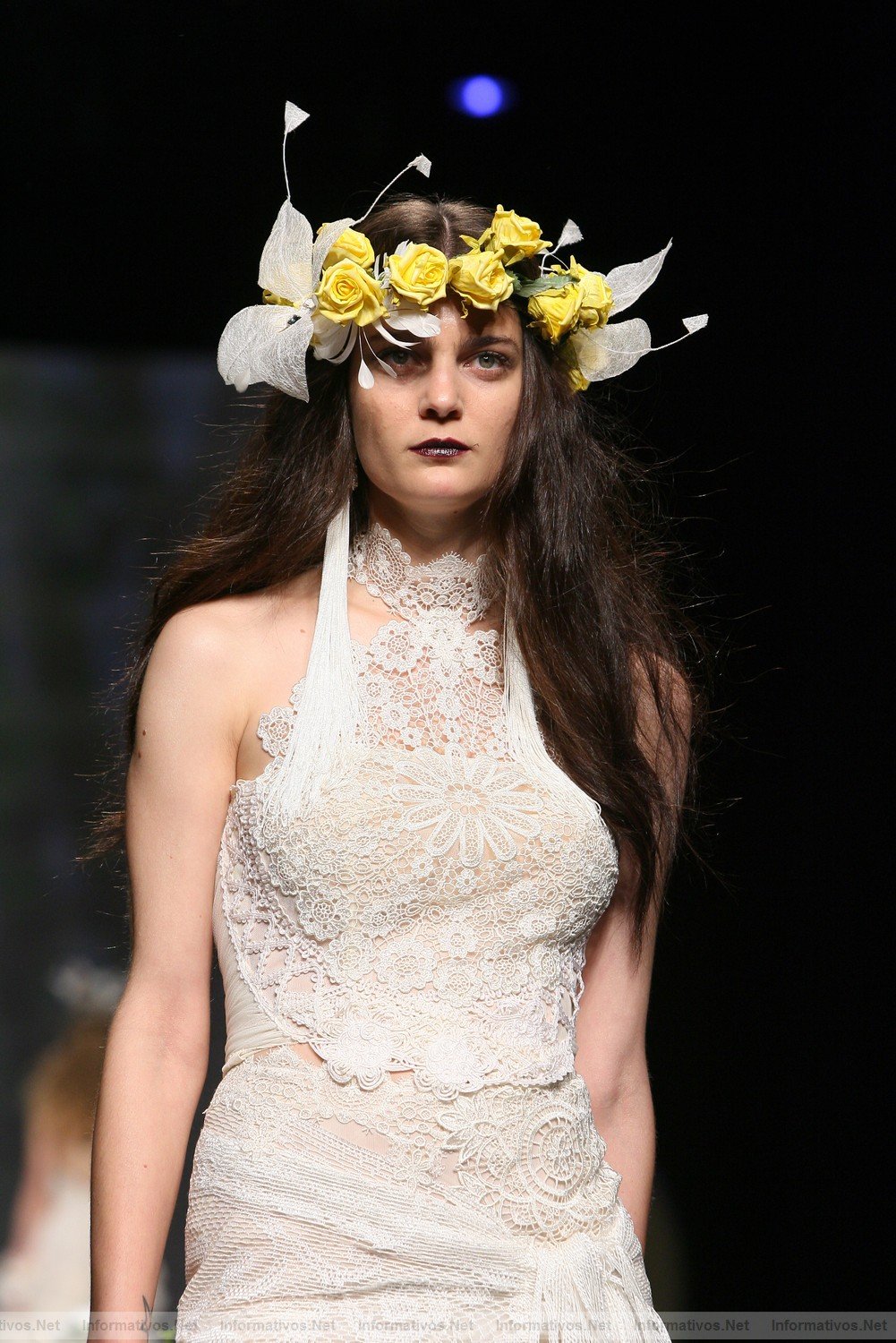 BCN11MAY011.- Barcelona Bridal Week -YolanCris Coleccin 2012
