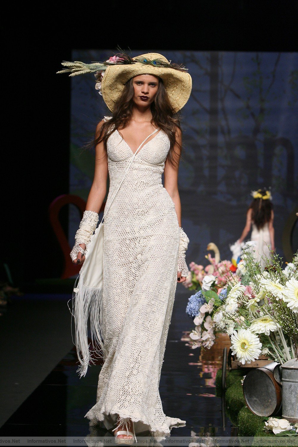 BCN11MAY011.- Barcelona Bridal Week -YolanCris Coleccin 2012