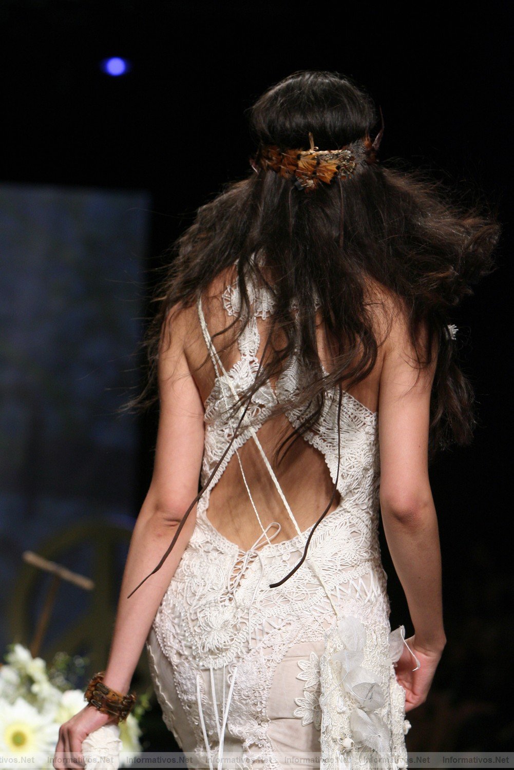 BCN11MAY011.- Barcelona Bridal Week -YolanCris Coleccin 2012