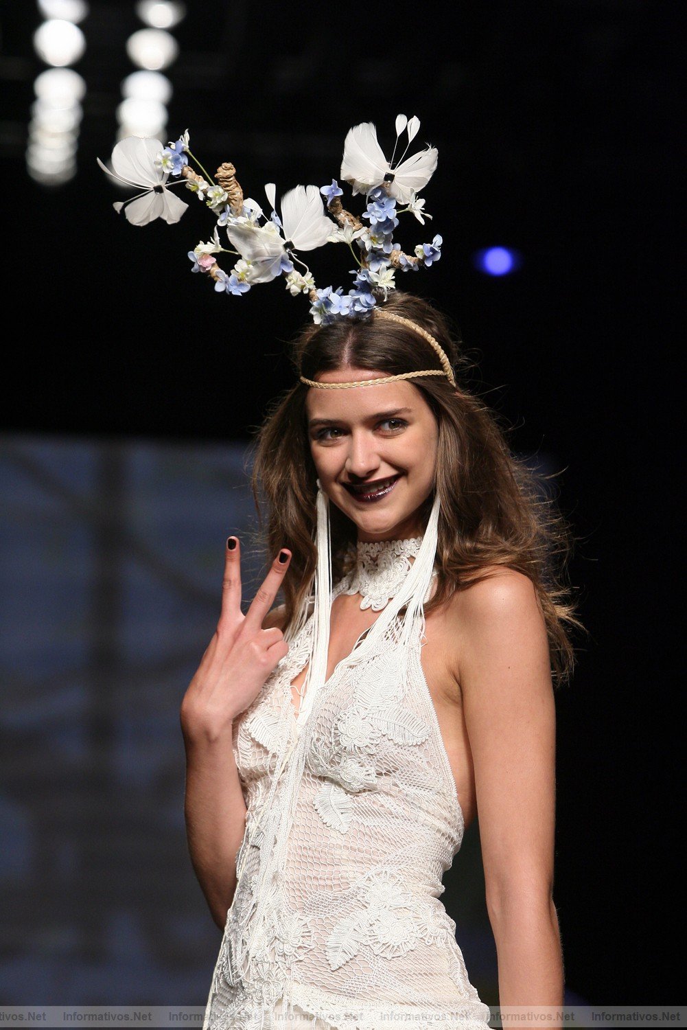 BCN11MAY011.- Barcelona Bridal Week -YolanCris Coleccin 2012