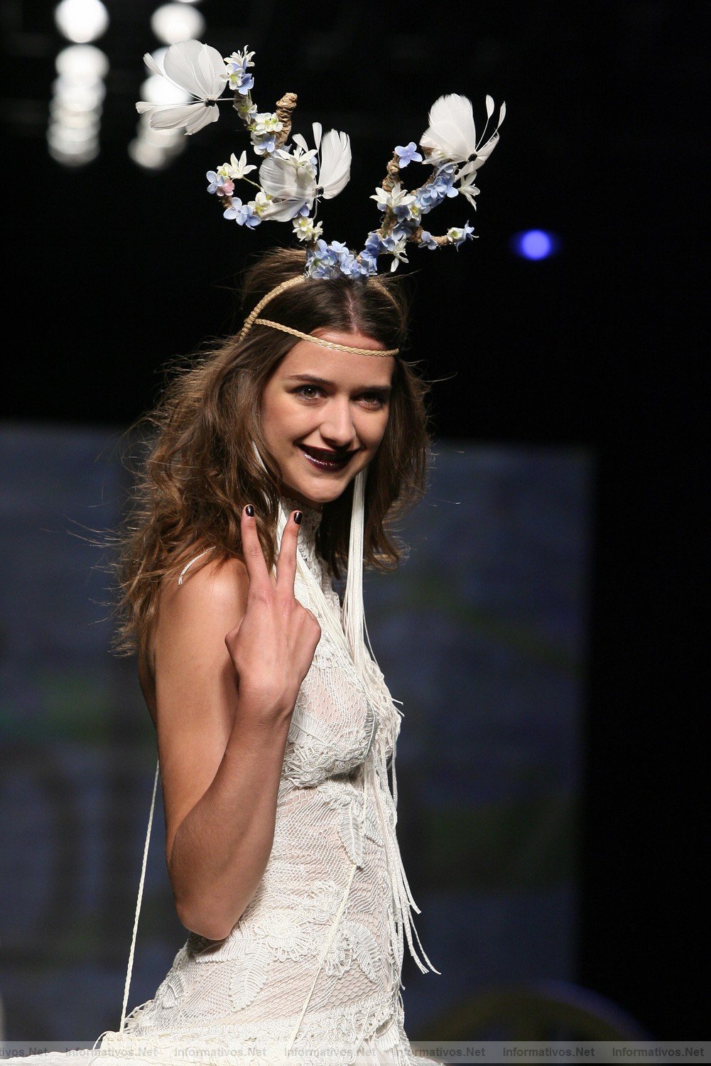 BCN11MAY011.- Barcelona Bridal Week -YolanCris Coleccin 2012