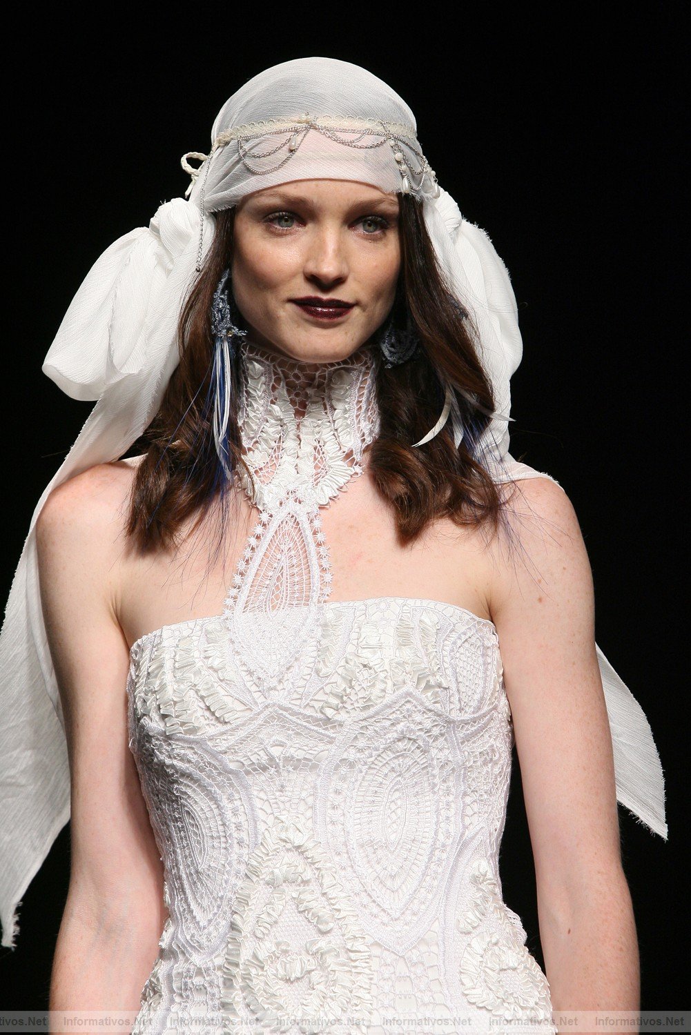 BCN11MAY011.- Barcelona Bridal Week -YolanCris Coleccin 2012