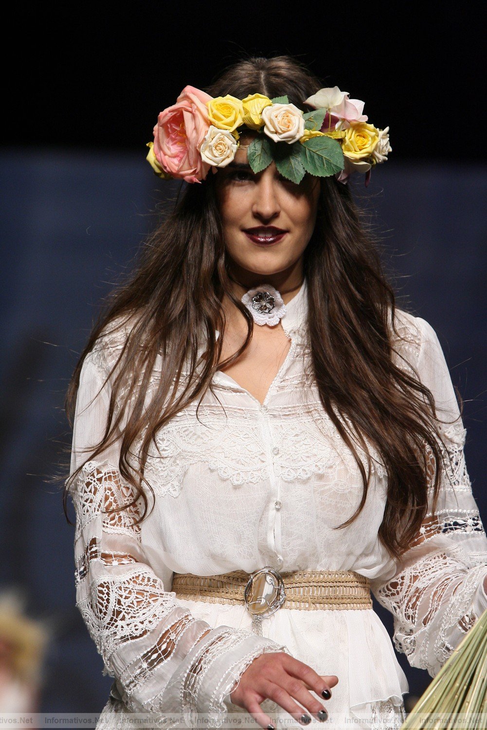 BCN11MAY011.- Barcelona Bridal Week -YolanCris Coleccin 2012