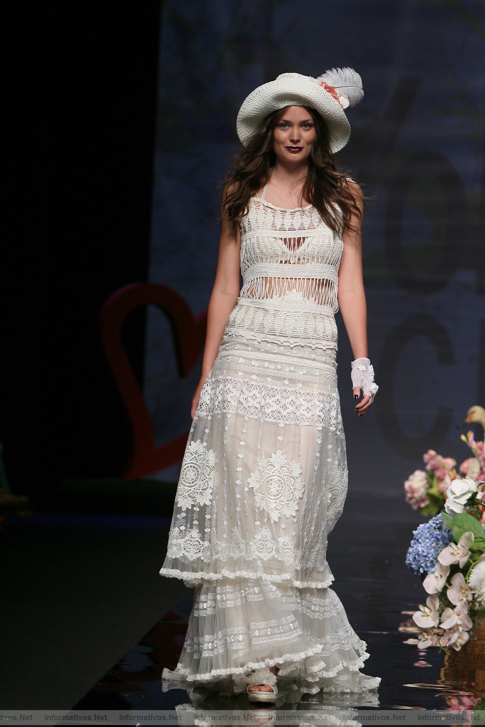 BCN11MAY011.- Barcelona Bridal Week -YolanCris Colecci�n 2012