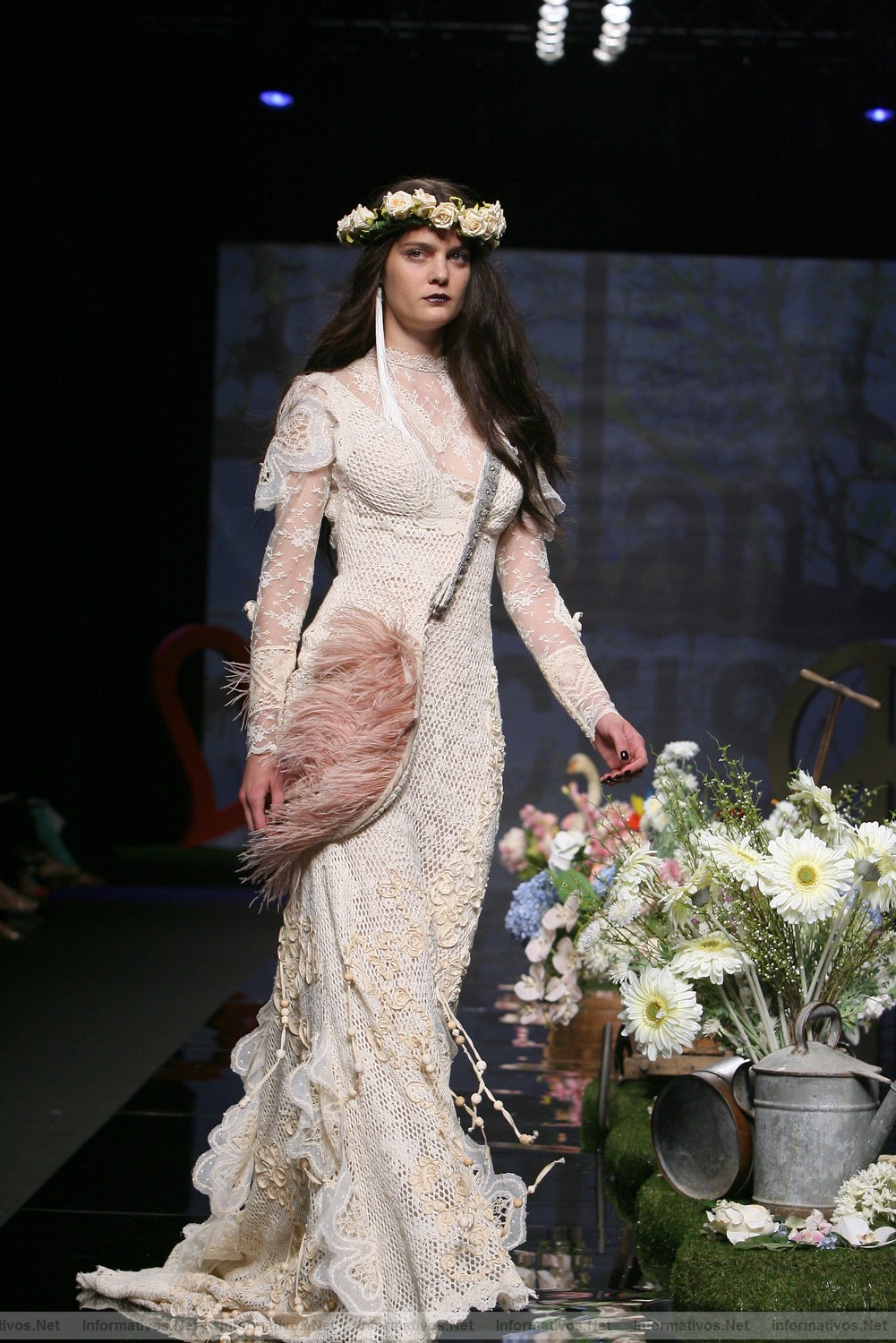 BCN11MAY011.- Barcelona Bridal Week -YolanCris Colecci�n 2012