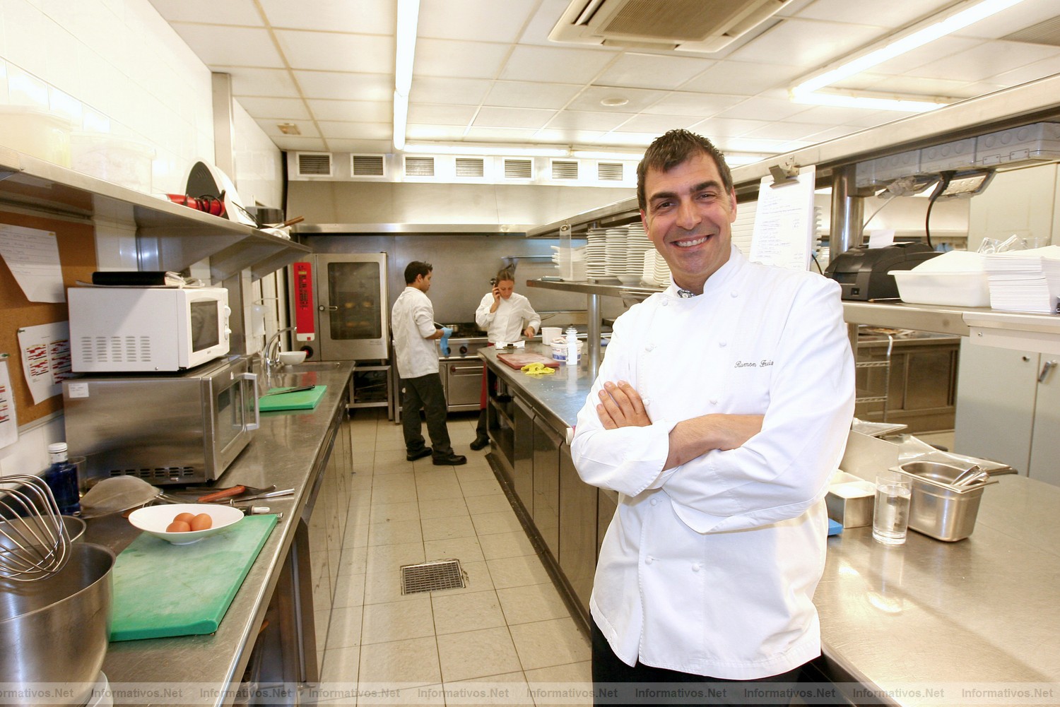 BCN16MAY011.- Ramón Freixa, chef 2 estrellas Michelín