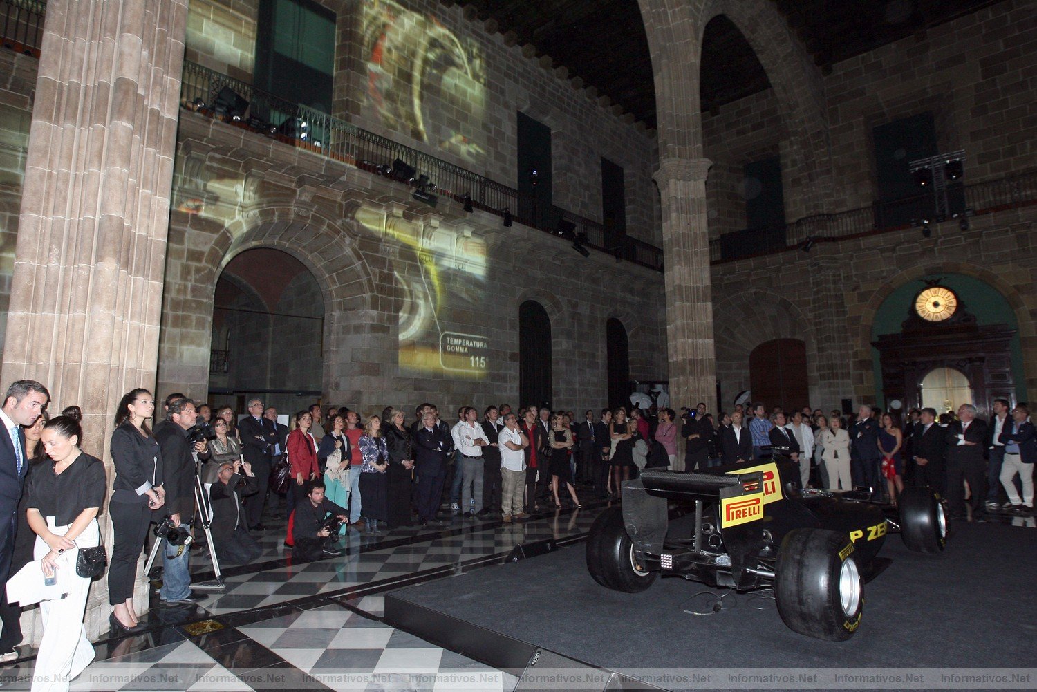 BCN19MAY011.- Fiesta Pirelli con motivo de la celebracin del Gran Premio de la F1 en Barcelona.