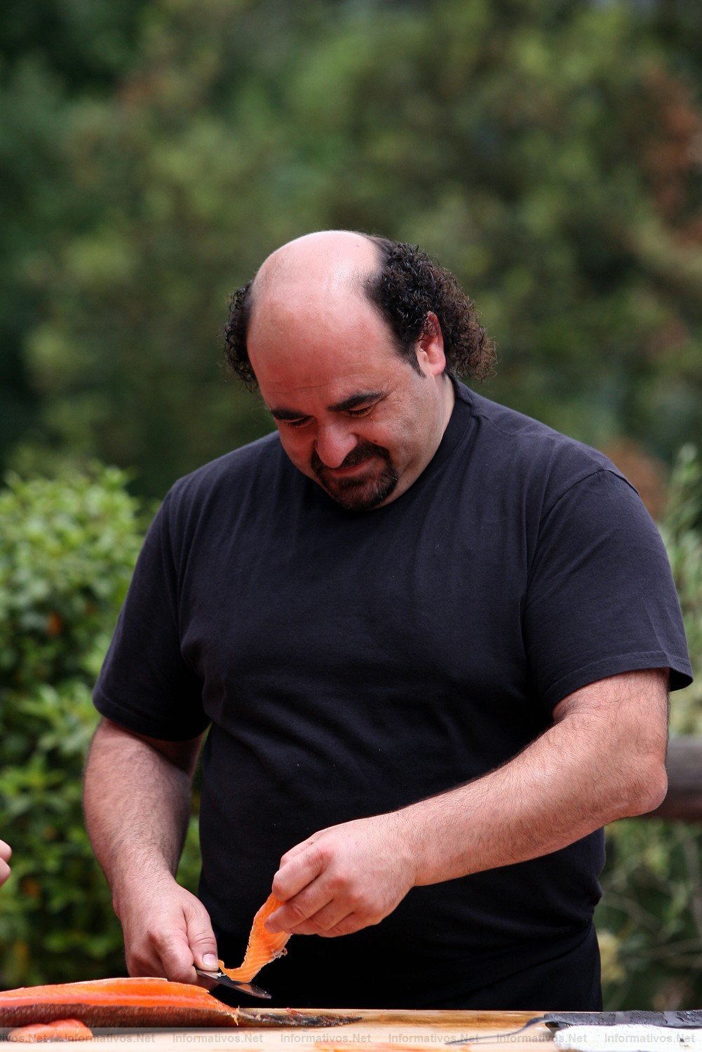 MAY011.- Instalaciones privadas de CARPIER. Carlos Piernas, fundador de CARPIER y sibarita experto en salmn ahumado