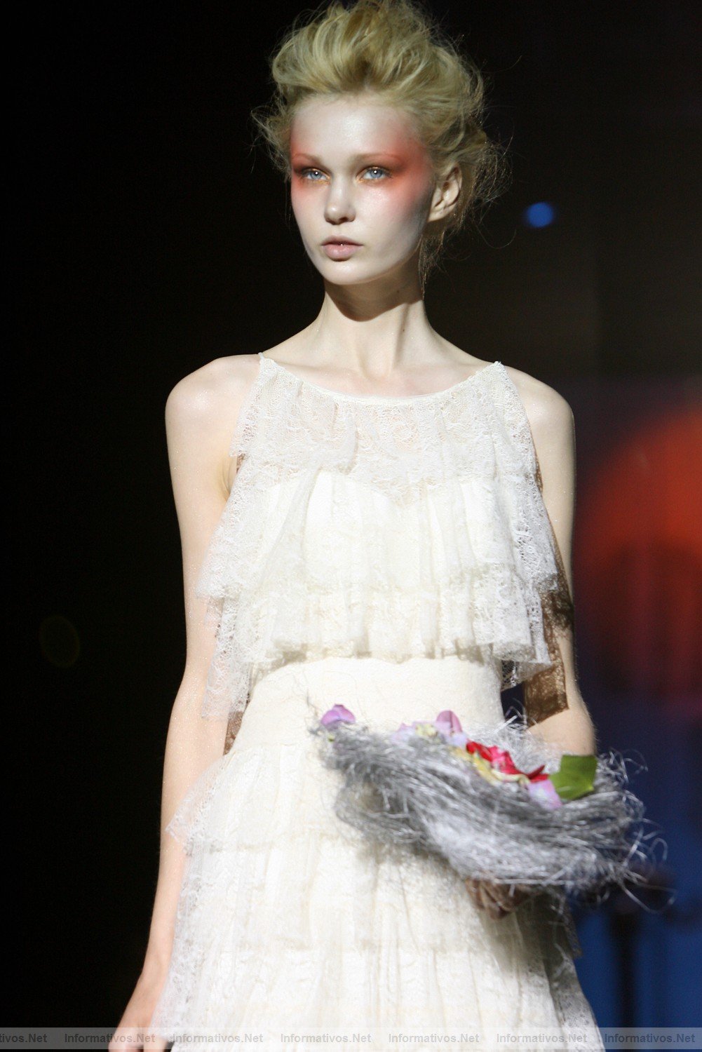 BCN12MAY011.- Gaud Novias - Barcelona Bridal Week: Coleccin IR de Bund, por Ivonne Ruz