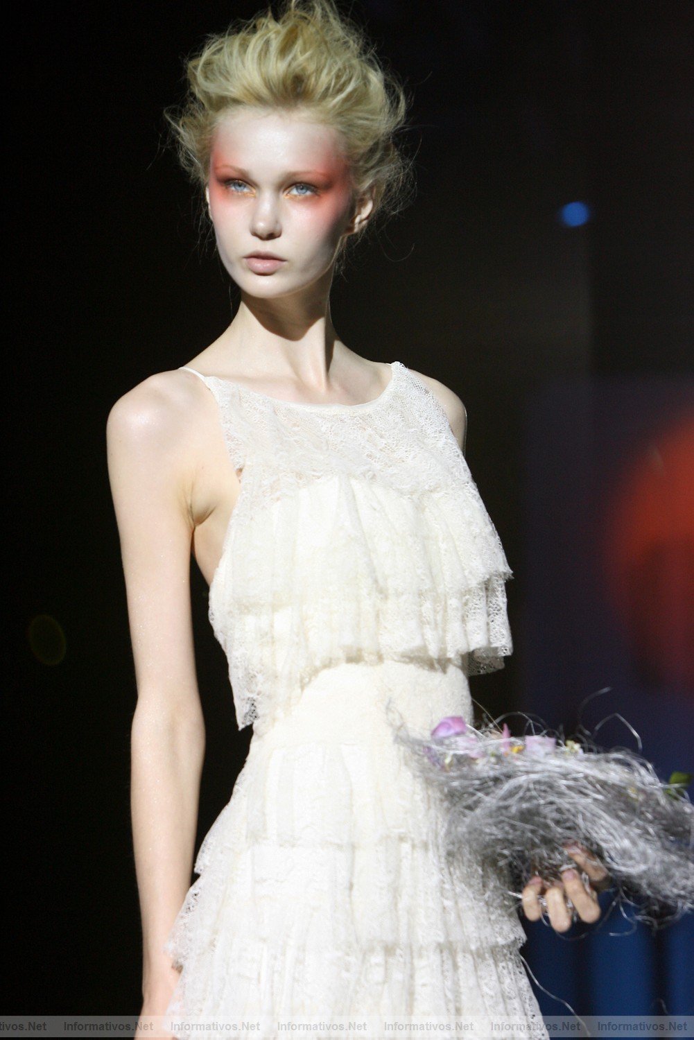 BCN12MAY011.- Gaud Novias - Barcelona Bridal Week: Coleccin IR de Bund, por Ivonne Ruz