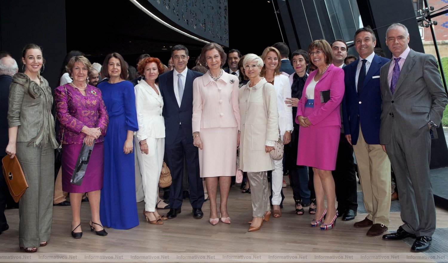 Getaria, 7 de junio de 2011. Inauguraci�n Cristobal Balenciaga Museoa: Foto de Grupo