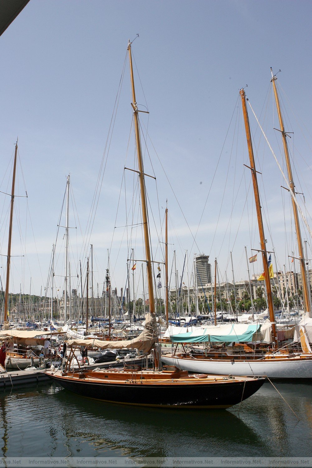 BCN170708.- I Regata Barcelona Vela Clsica Trofeo Puig