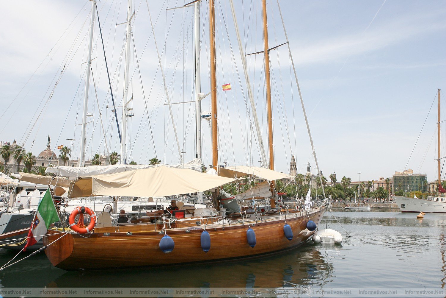 BCN170708.- I Regata Barcelona Vela Clsica Trofeo Puig