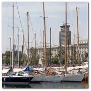 :: Pulse para Ampliar :: BCN170708.- I Regata Barcelona Vela Clásica Trofeo Puig