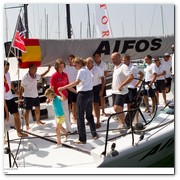 :: Pulse para Ampliar :: SM la Reina y SAR la Infanta Cristina a bordo del AIFOS