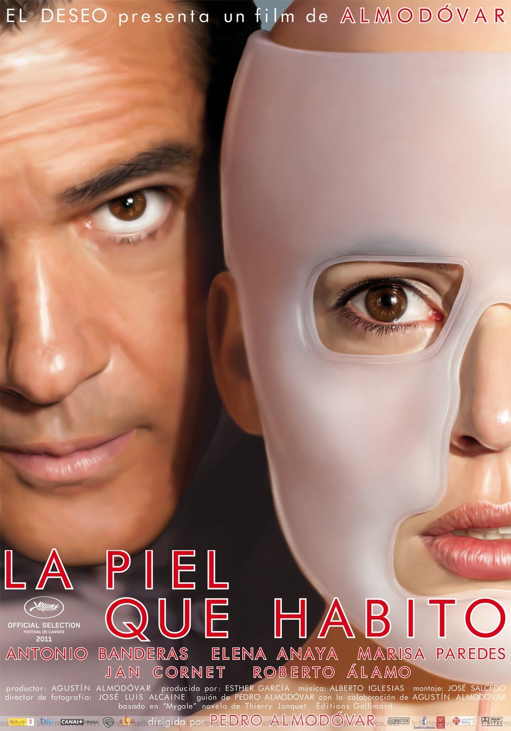 La Piel que Habito, de Pedro Almodvar. Estreno en Espaa el  2 de Septiembre 2011