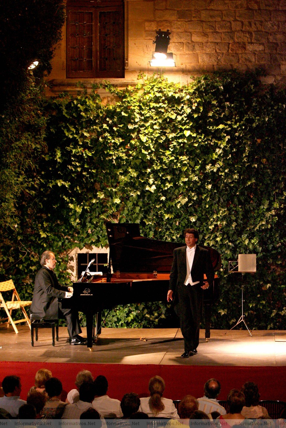 Canet de Mar, 20SAGO011.- XIII Festival Clsico del Castillo de Santa Florentina. Ricardo Bernal, Tenor.