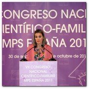 :: Pulse para Ampliar :: Bellaterra,BCN01OC011.- VII Congreso Nacional Científico-Familiar de MPS SAR Dña. Letizia Ortiz