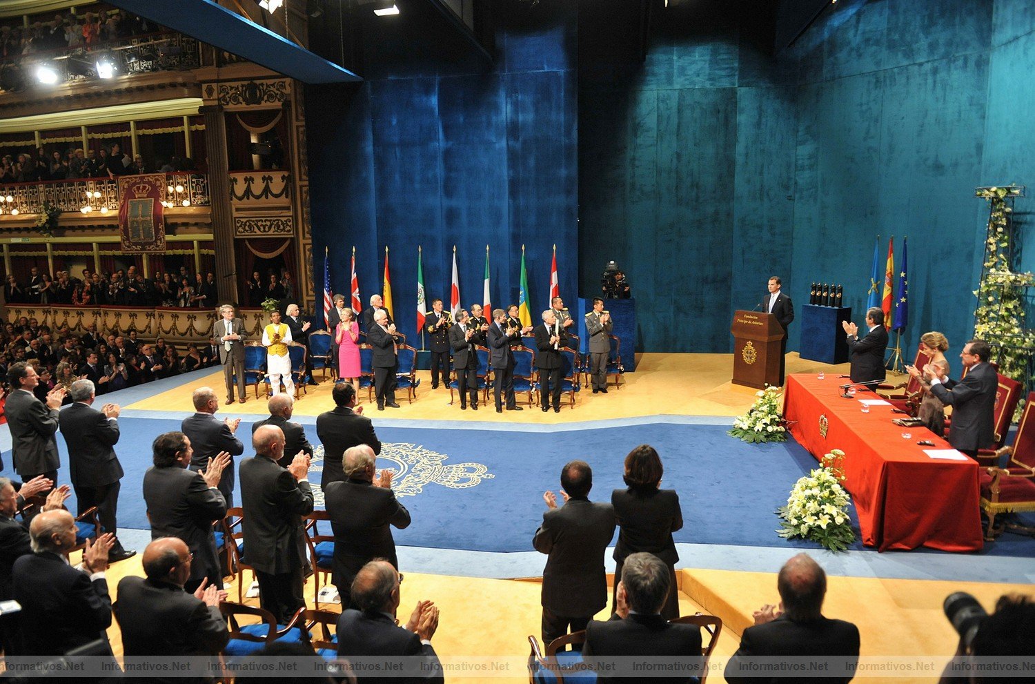 Ceremonia de entrega de los Premios Príncipe de Asturias 2011