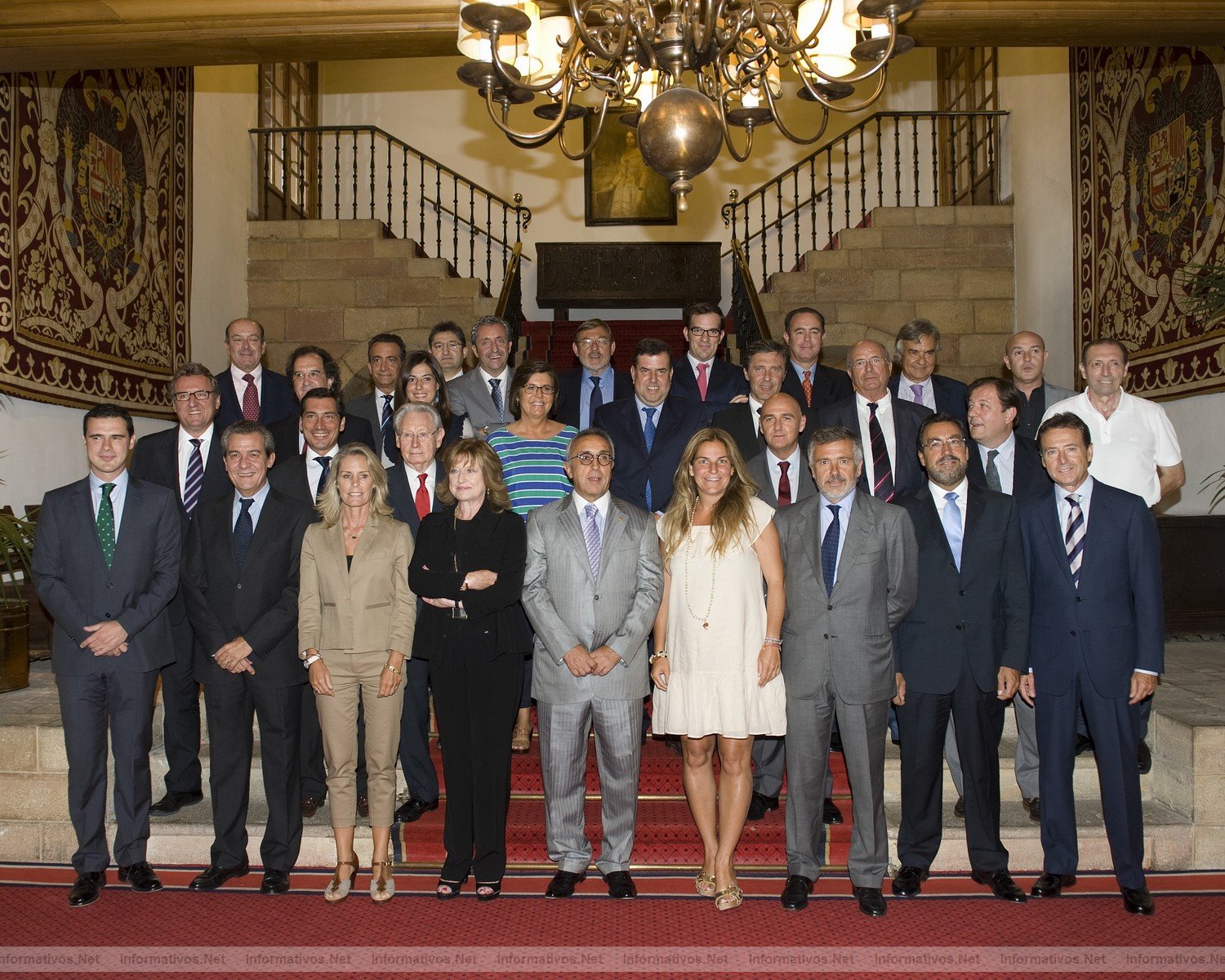 Foto de familia del jurado del Premio Príncipe de Asturias de los Deportes 2011