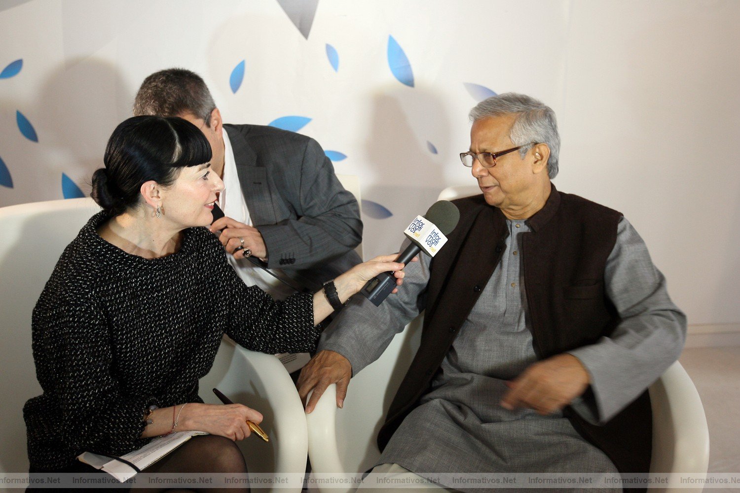 BCN19NOV011.- Muhammad Yunus, Premio Nobel de la Paz y creador del concepto del Microcrédito
