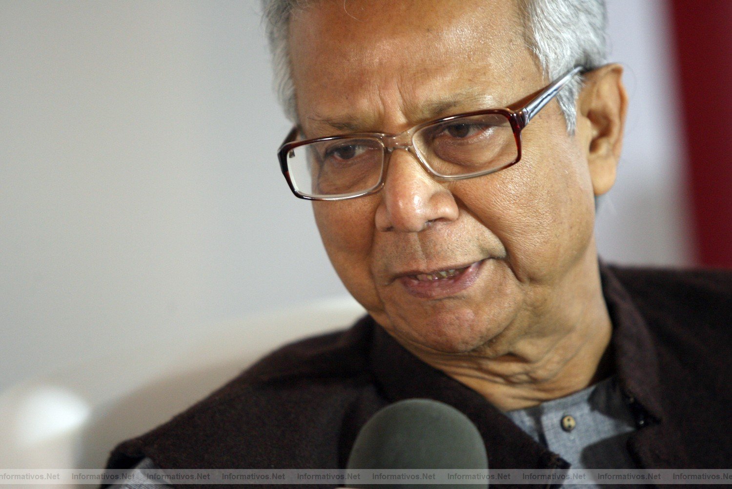 BCN19NOV011.- Muhammad Yunus, Premio Nobel de la Paz y creador del concepto del Microcrédito
