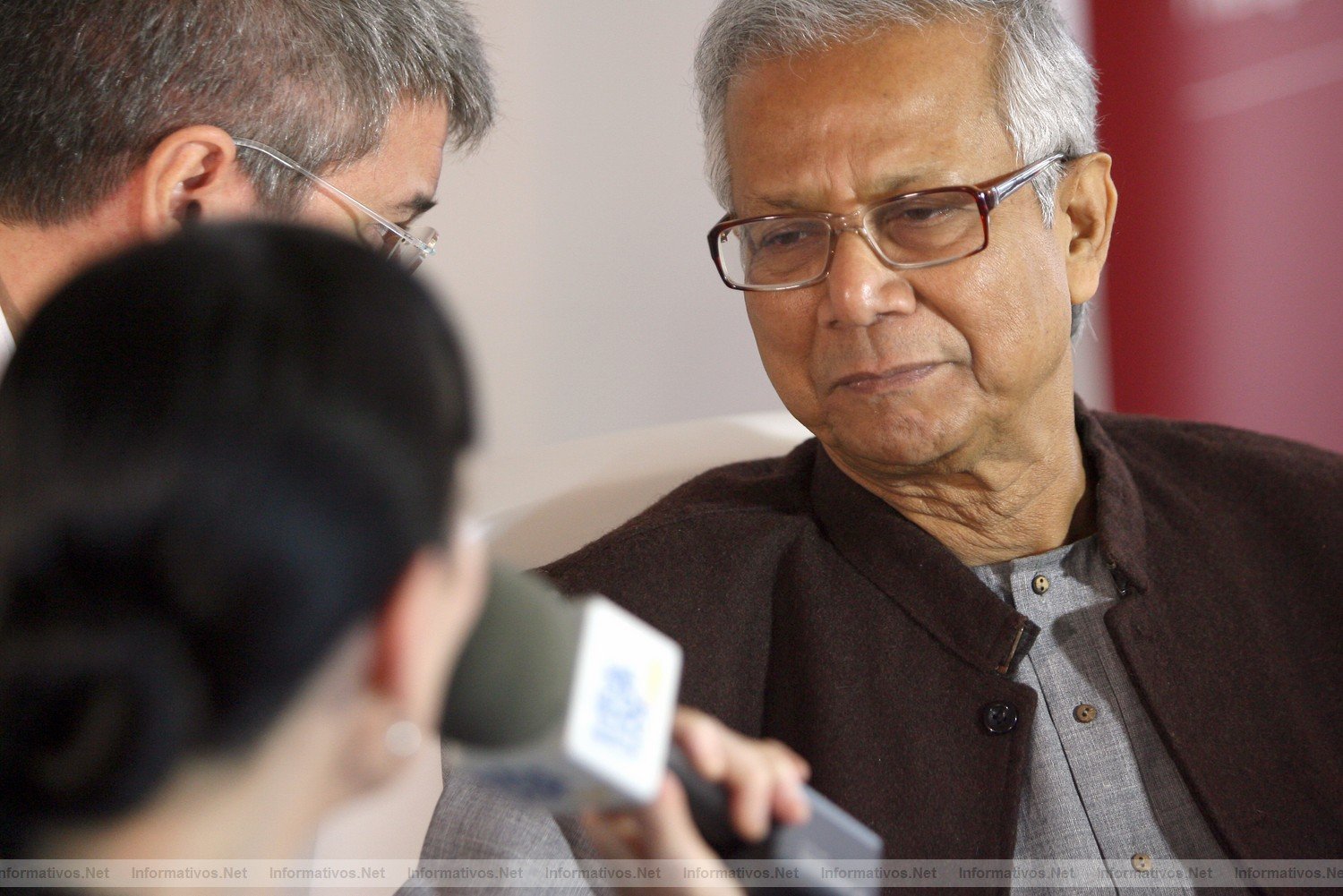 BCN19NOV011.- Muhammad Yunus, Premio Nobel de la Paz y creador del concepto del Microcrédito
