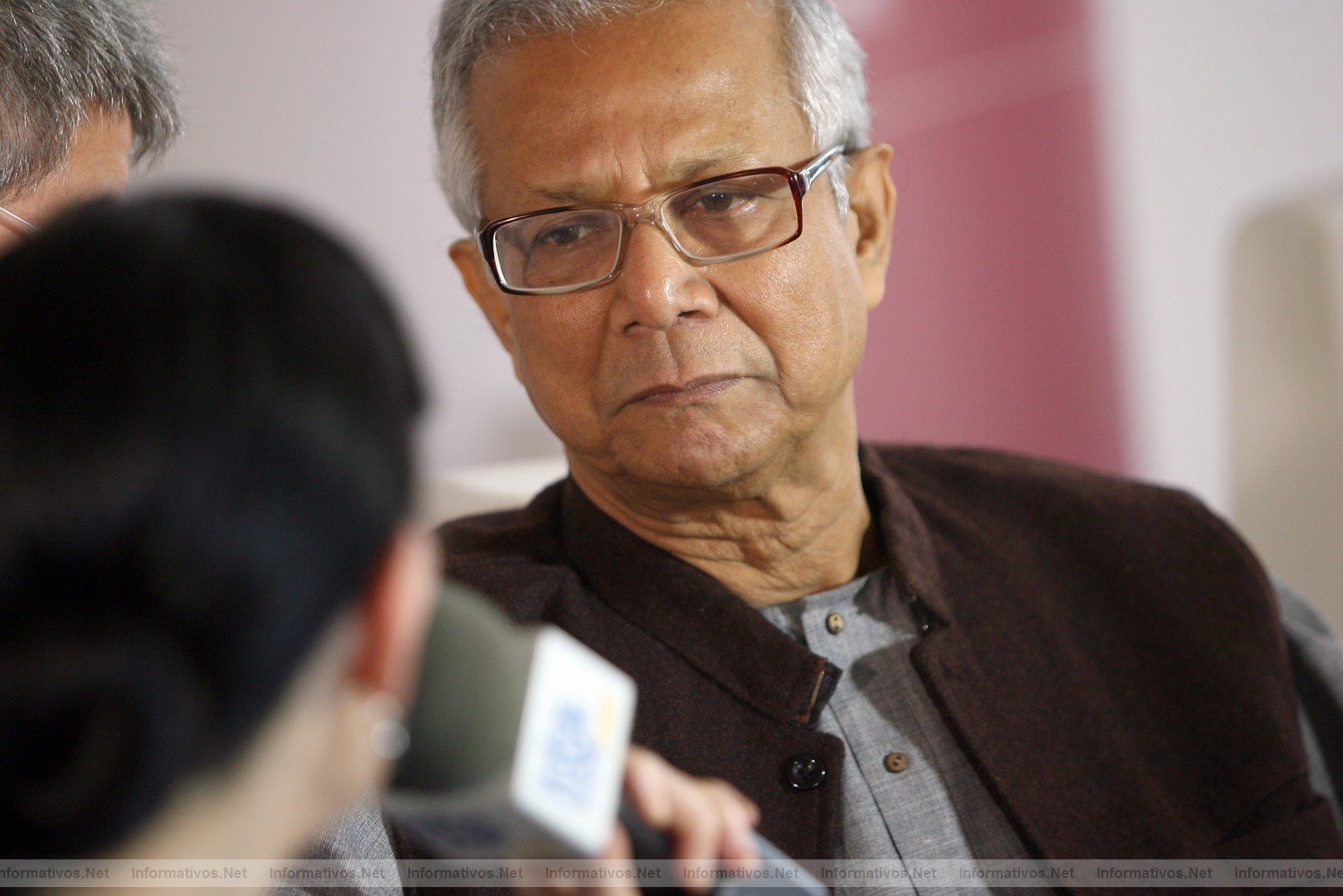 BCN19NOV011.- Muhammad Yunus, Premio Nobel de la Paz y creador del concepto del Microcrédito