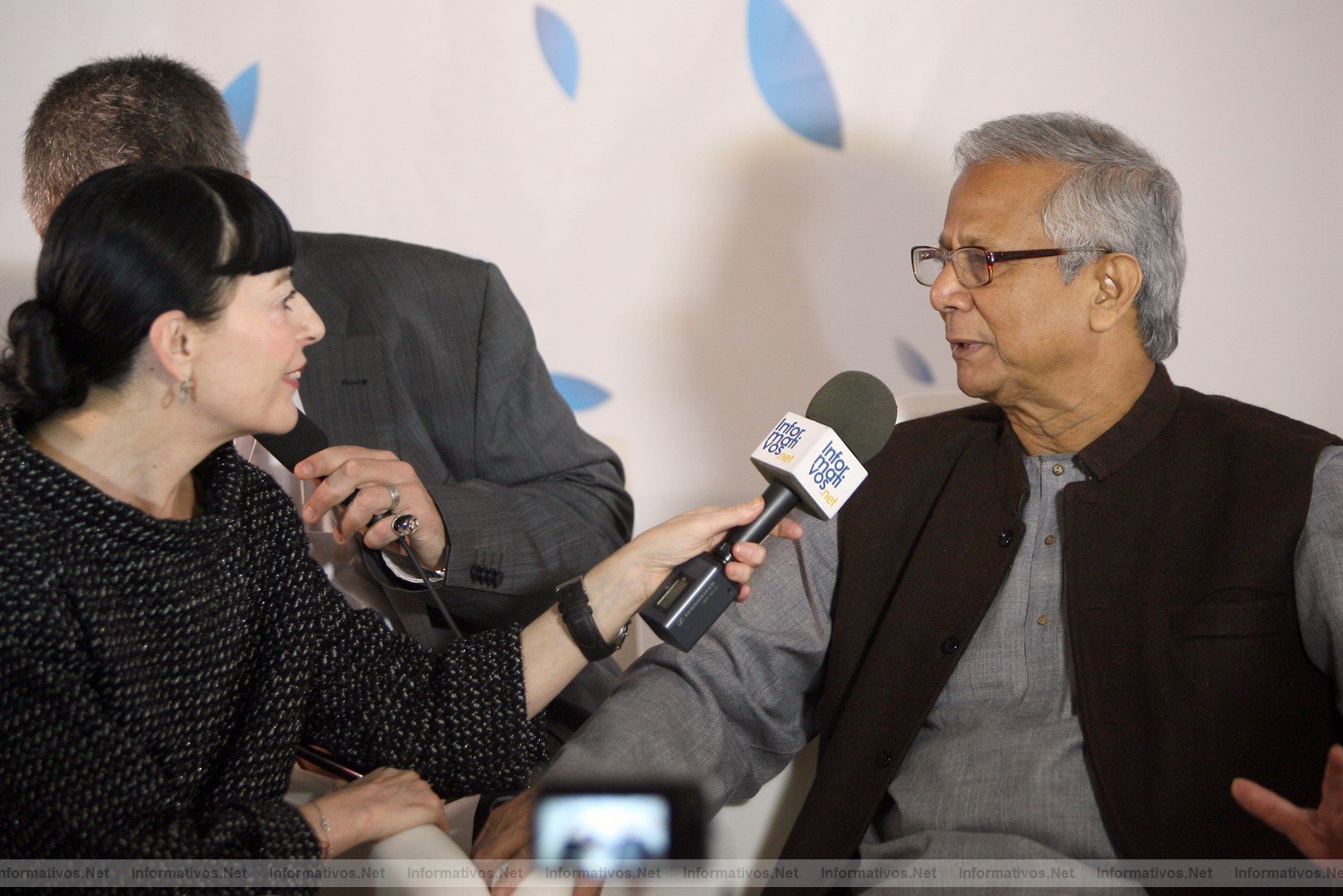 BCN19NOV011.- Muhammad Yunus, Premio Nobel de la Paz y creador del concepto del Microcrédito