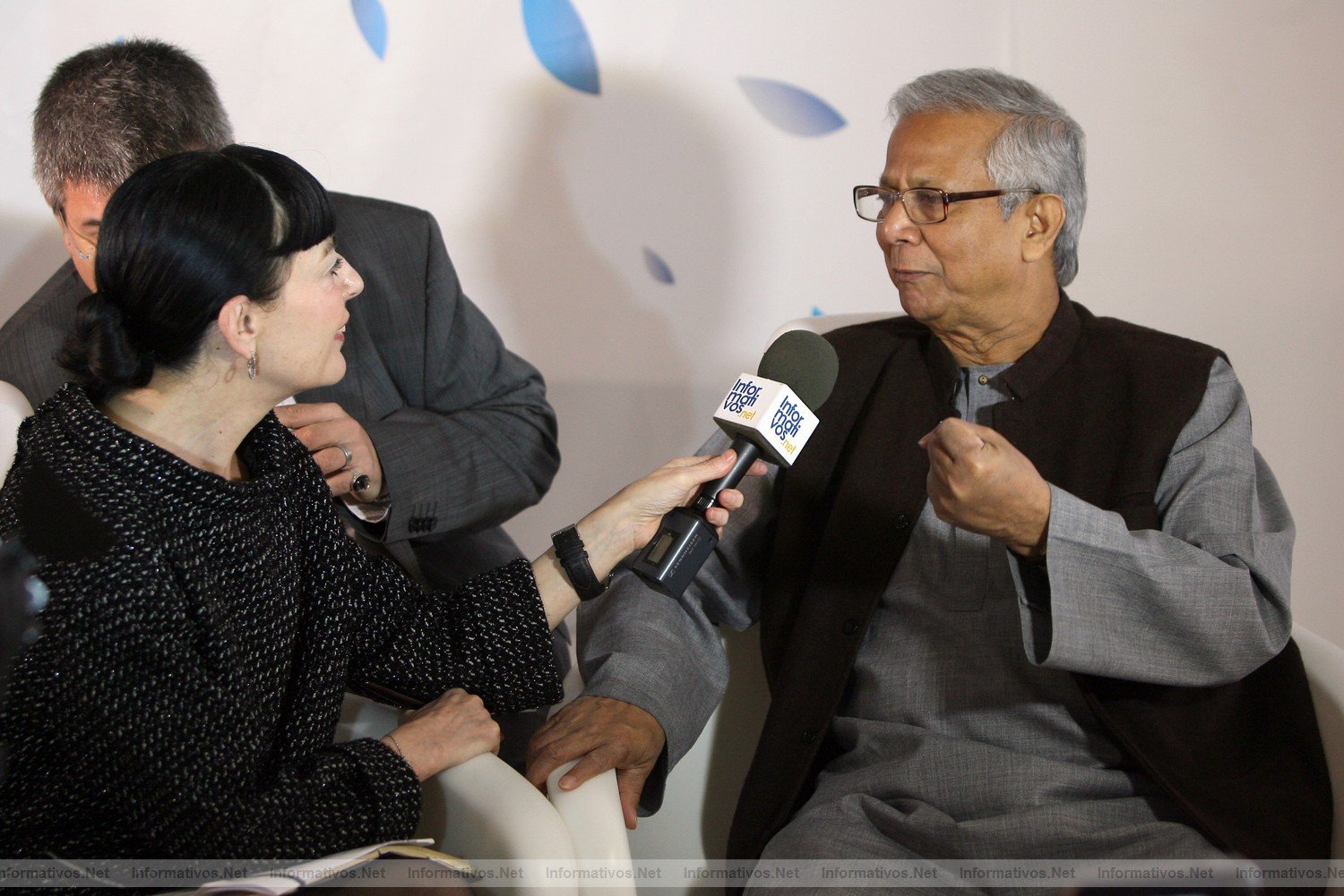 BCN19NOV011.- Muhammad Yunus, Premio Nobel de la Paz y creador del concepto del Microcrédito