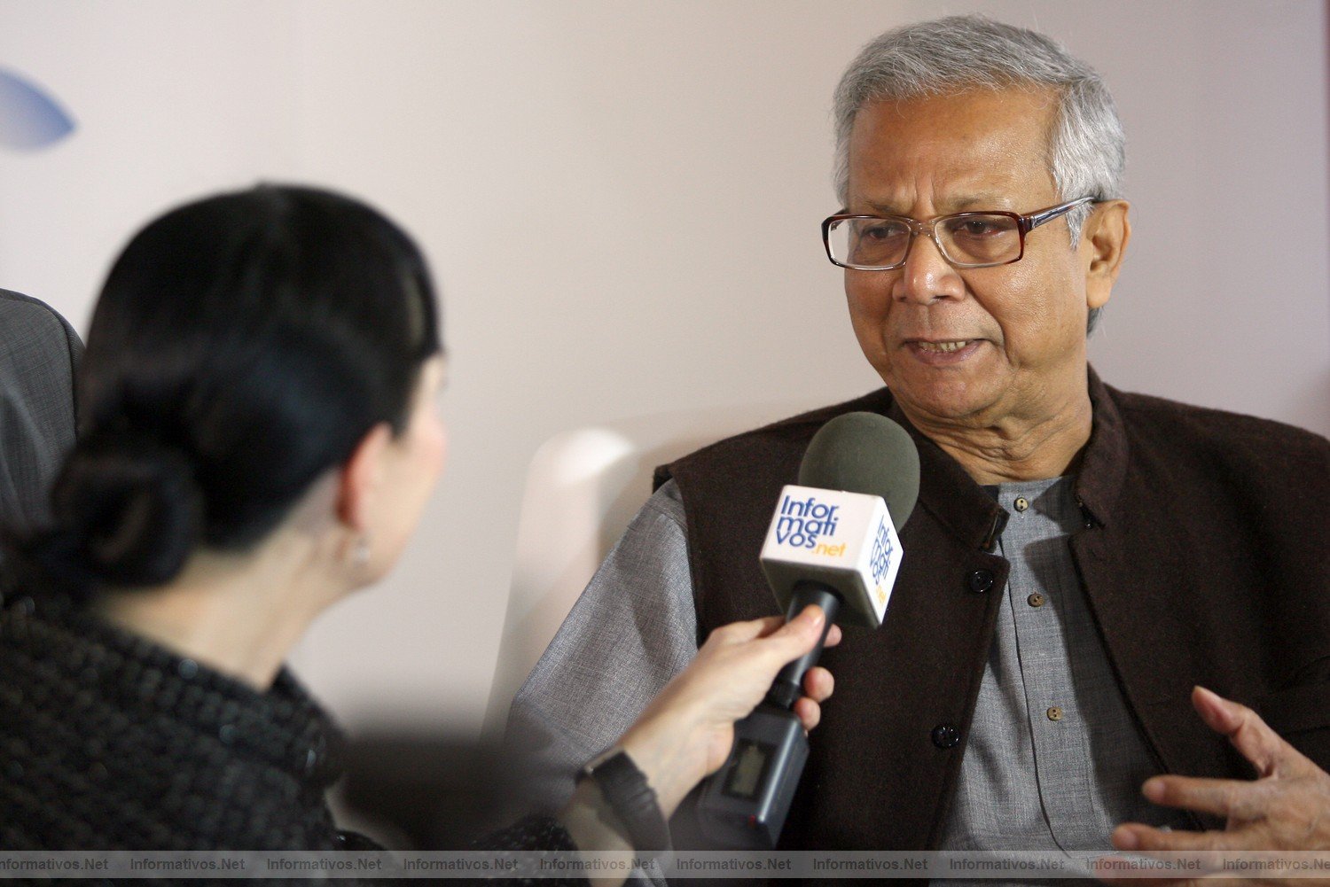 BCN19NOV011.- Muhammad Yunus, Premio Nobel de la Paz y creador del concepto del Microcrédito