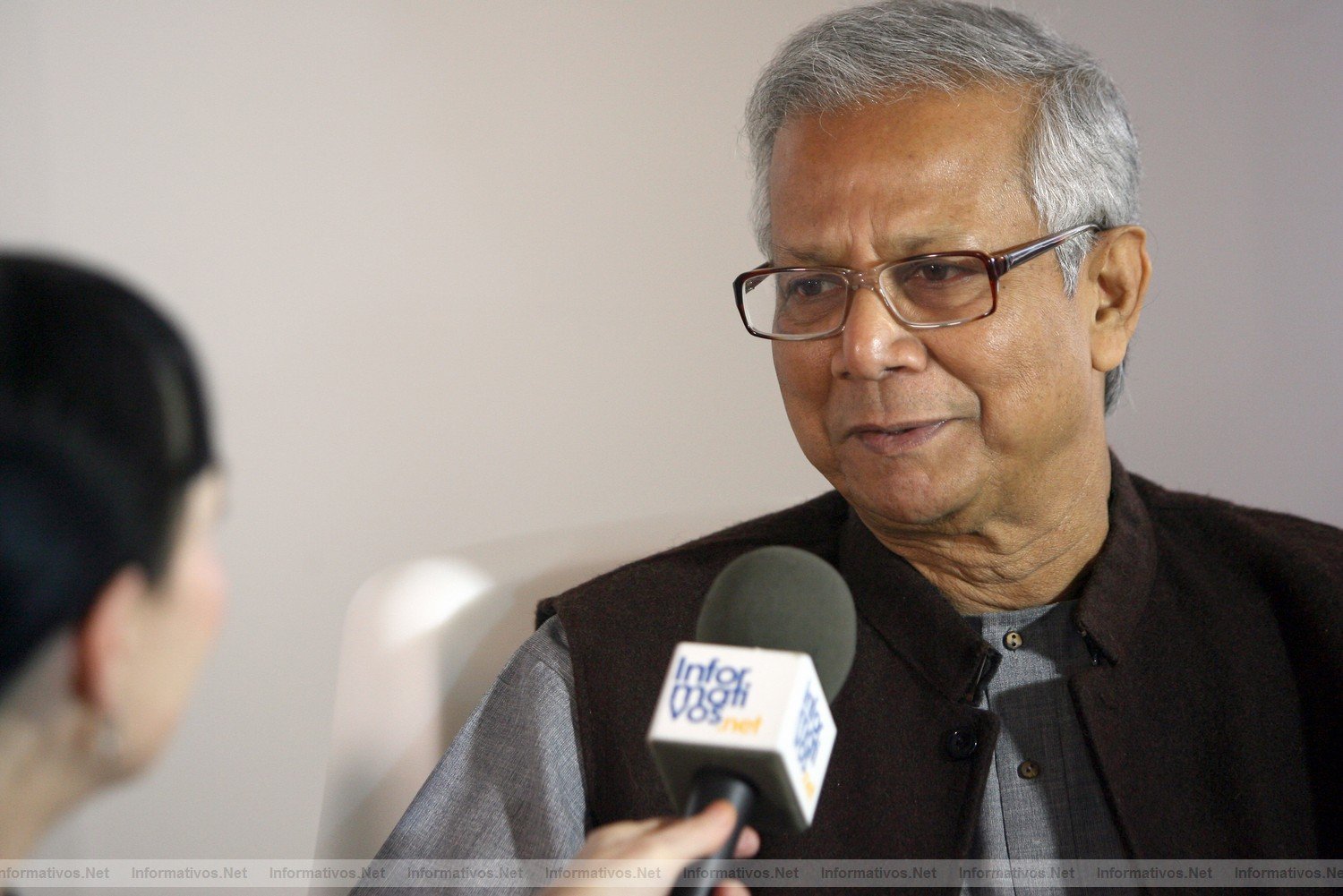 BCN19NOV011.- Muhammad Yunus, Premio Nobel de la Paz y creador del concepto del Microcrédito