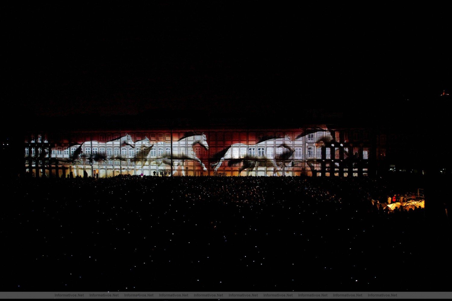 22ENE012.- 3D Mapping del acto inaugural de Guimarães como Capital Europea de la Cultura 2012