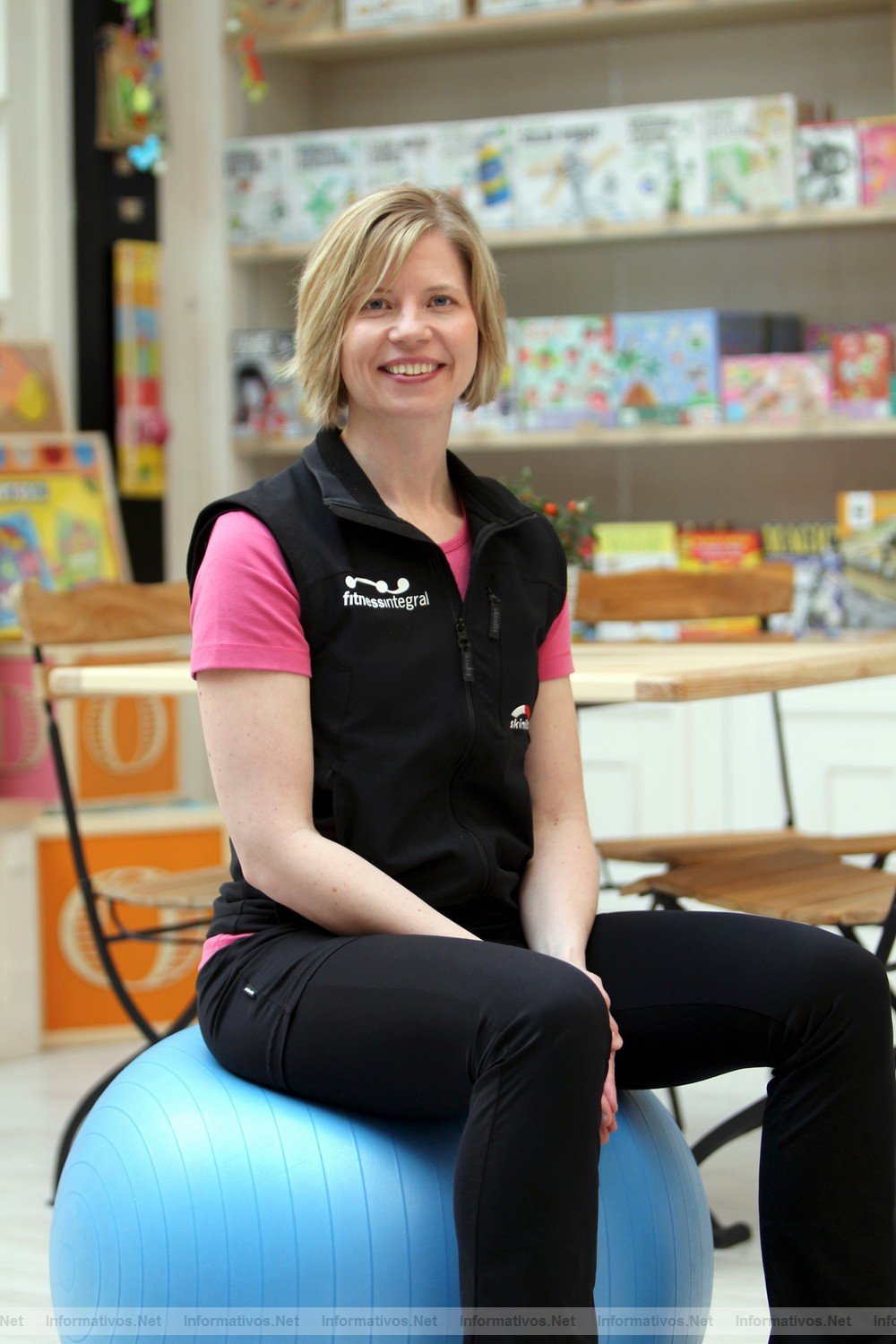 BCN18ENE012.- Kaisa Tuominem, experta mundial en Fitness para madres y Dirª de Fitness Integral.