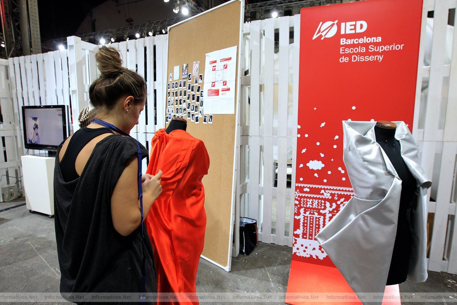 ENE012.- The Brandery. Stand del IED donde se realizaron talleres prácticos