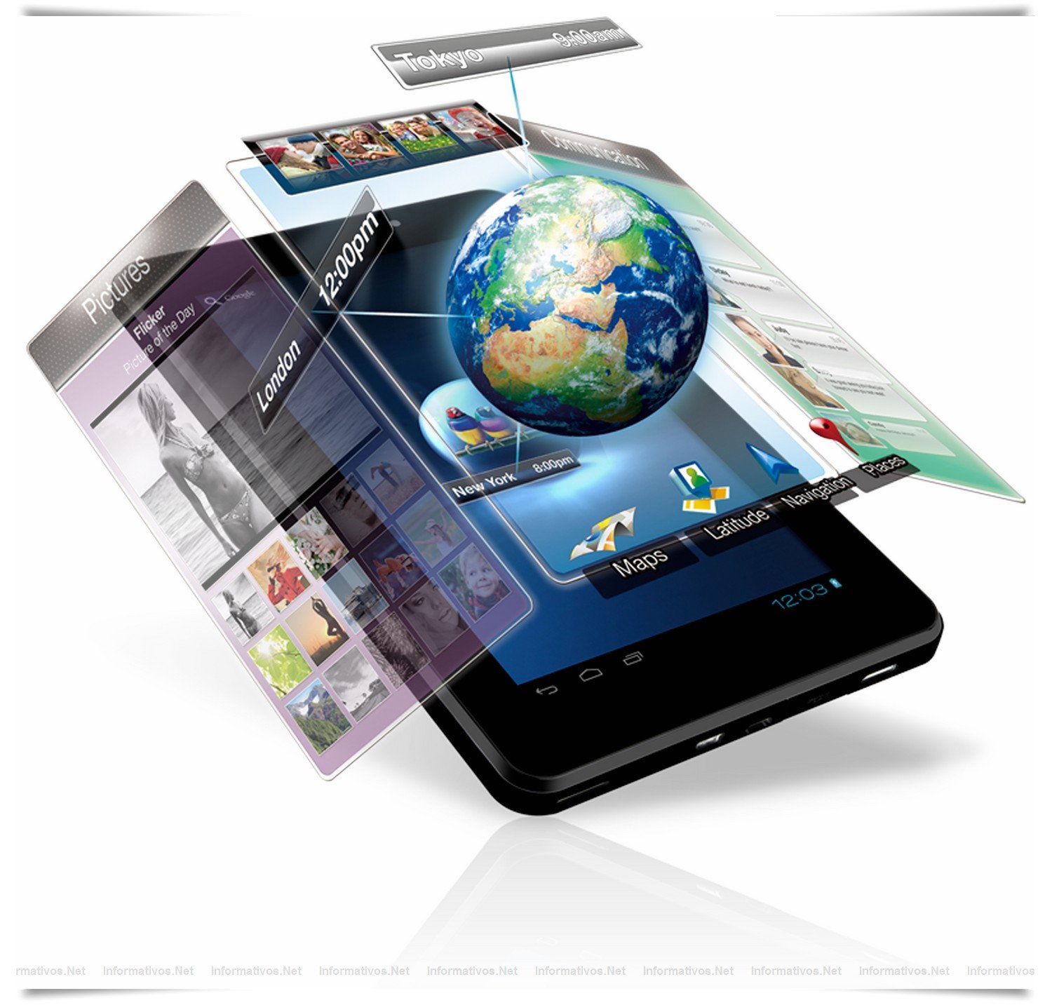 ViewPad G70: 307€ (Su lanzamiento se prevé para el 2Q 2012).