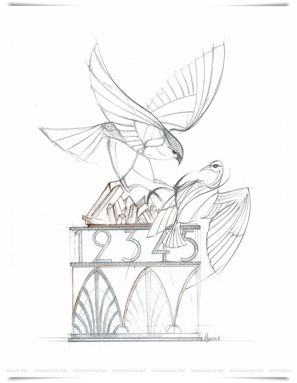 "El halcón y la avutarda" de Parmigiani Fleurier ha sido  presentada  en exclusiva en la Doha 9th Jewelry and Watch Exhibition