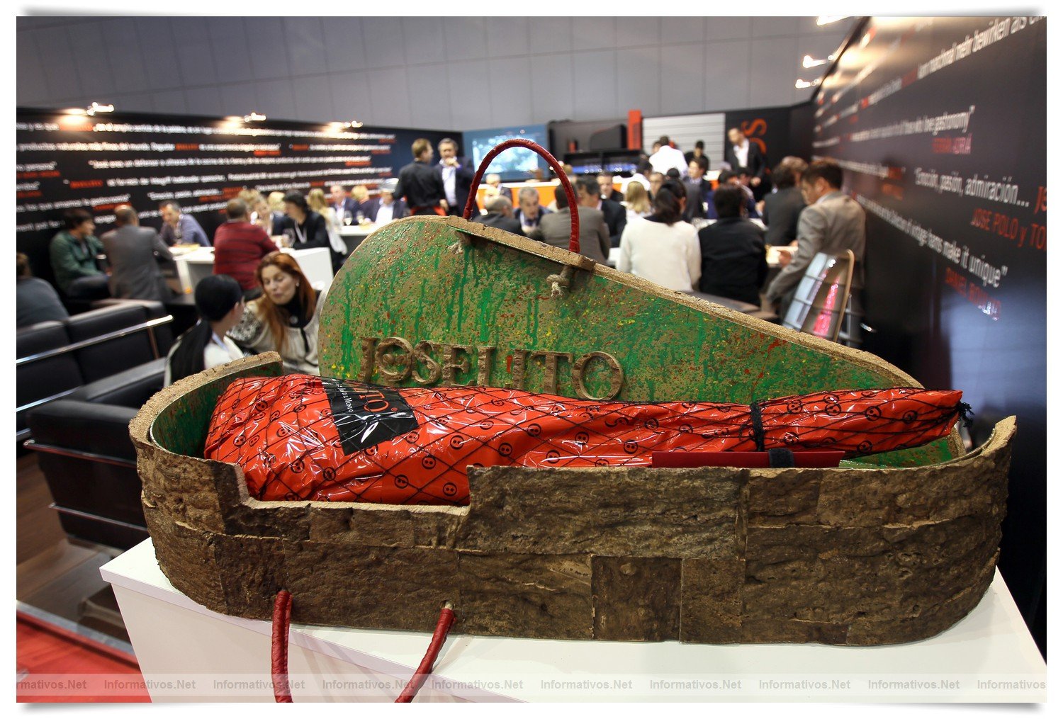 BCN27MAR012.- Alimentaria Premium: Espacio Joselito, posiblemente, el mejor ibérico del mundo.