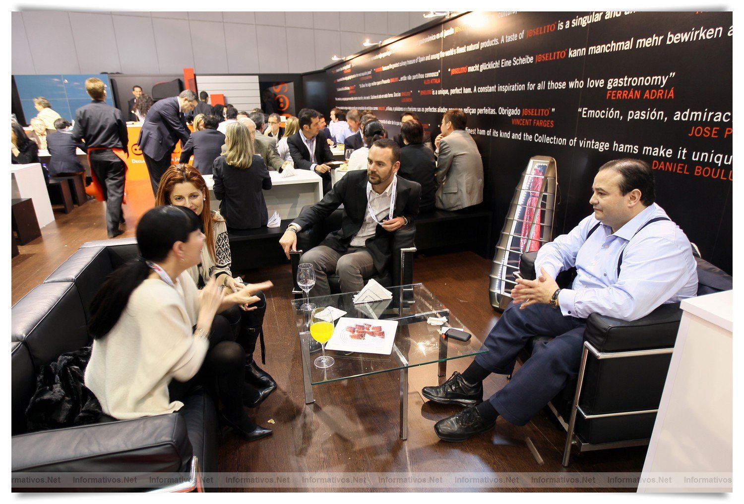 BCN27MAR012.-  Alimentaria Premium: Espacio Joselito, posiblemente, el mejor ibérico del mundo.