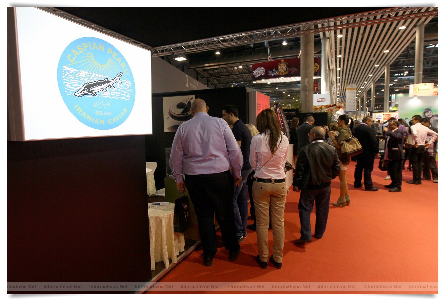 BCN27MAR012.- Alimentaria Premium: Espacio Caspian Pearl Iranian Caviar