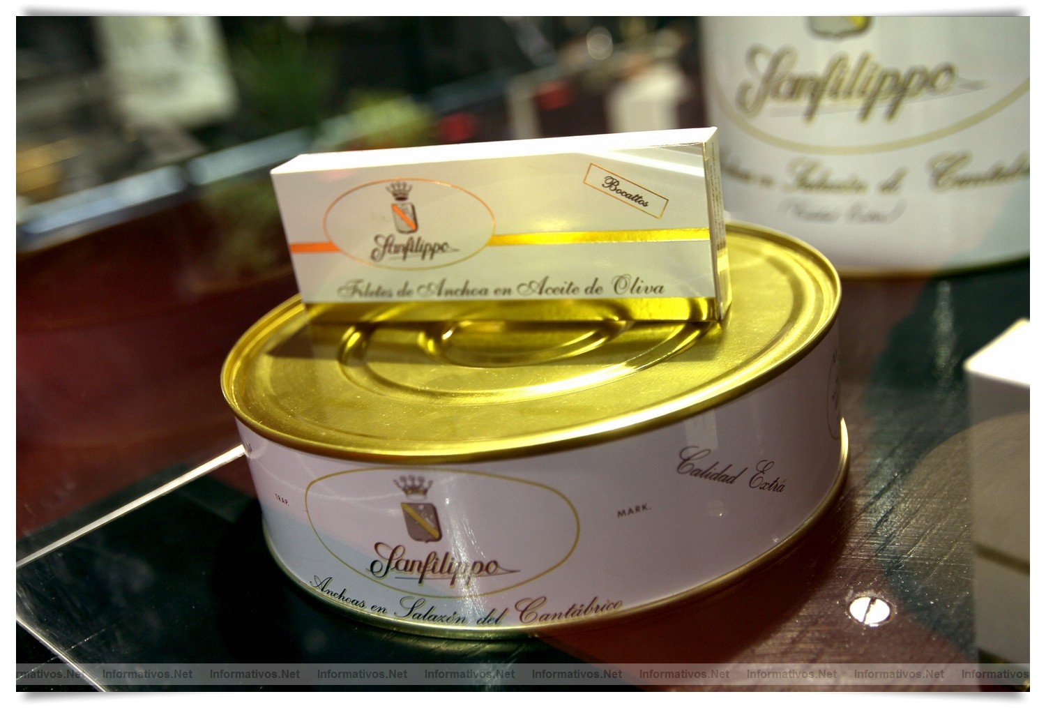BCN27MAR012.- Espacio Alimentaria Premium: Anchoas Sanfilippo del Cantábrico y en aceite de oliva