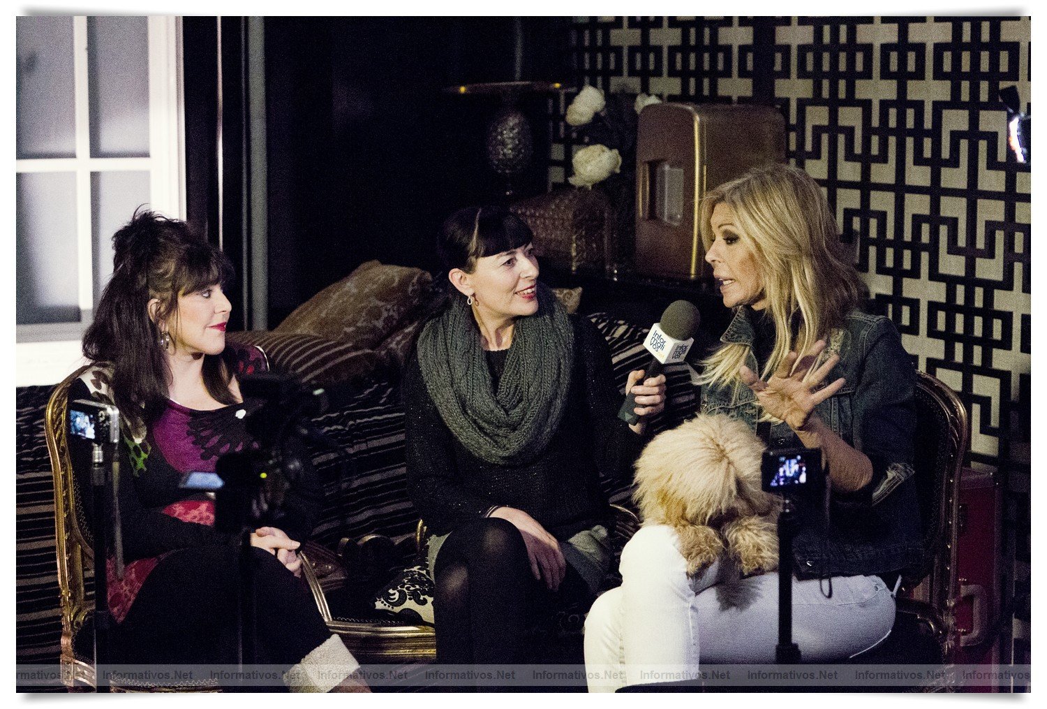 BCN22MAR012.- Entrevistamos a Loles León y Bibiana Fernández en el Teatro Arteria Paralel, donde representan la obra 'La Gran Depresión'