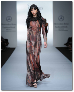 Veneno en la Piel desfila en Mercedes-benz Fashion Week México Marzo 2012