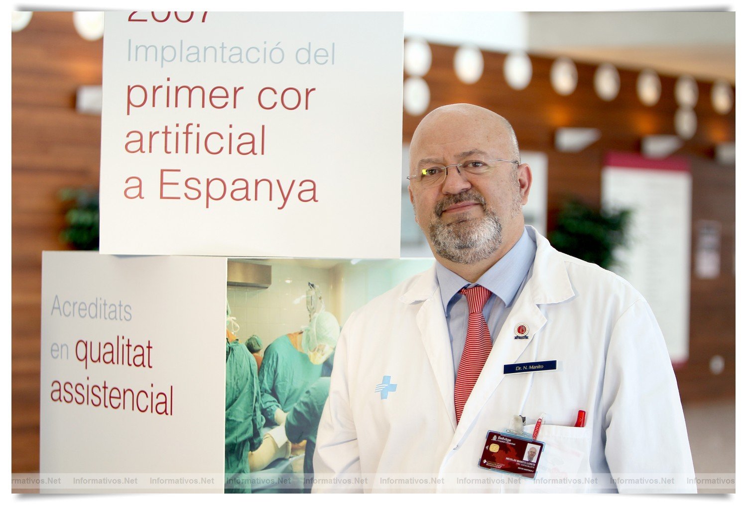 L´Hospitalet-30MAR012.- Dr. Nicolás Manito, Director de la Unidad de Insuficiencia Cardíaca y Trasplante Cardíaco del Hospital de Bellvitge; además de Miembro de la Sociedad Española de Cardiología (SEC)