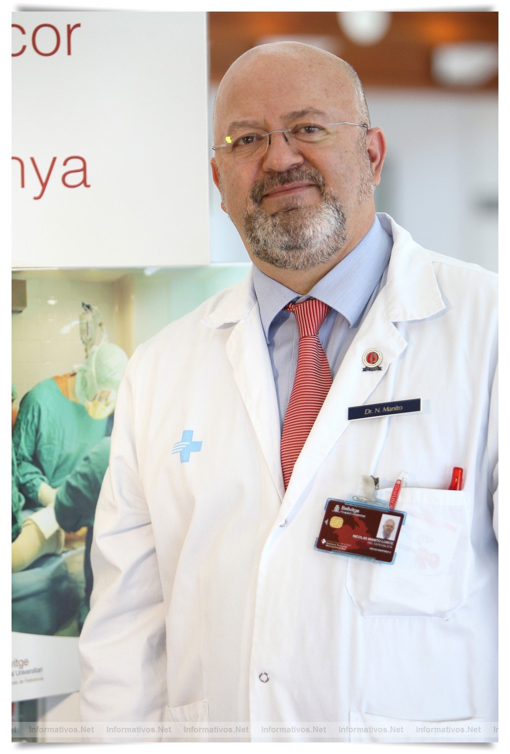 L´Hospitalet-30MAR012.- Dr. Nicolás Manito, Director de la Unidad de Insuficiencia Cardíaca y Trasplante Cardíaco del Hospital de Bellvitge; además de Miembro de la Sociedad Española de Cardiología (SEC)