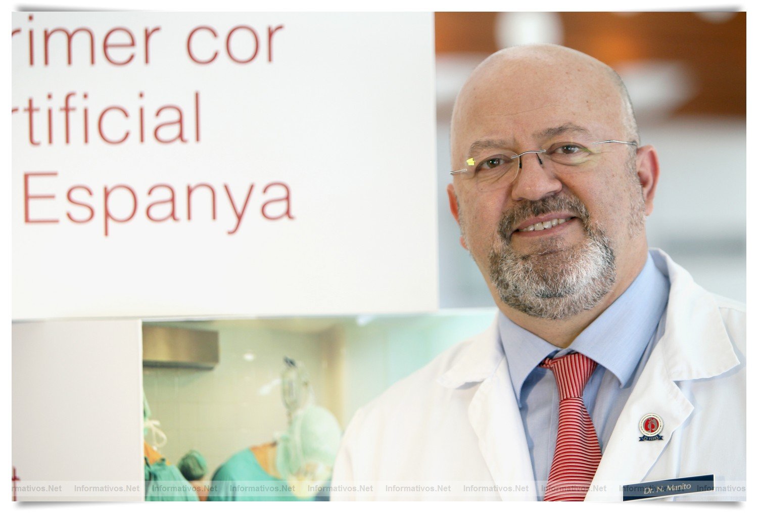L´Hospitalet-30MAR012.- Dr. Nicolás Manito, Director de la Unidad de Insuficiencia Cardíaca y Trasplante Cardíaco del Hospital de Bellvitge; además de Miembro de la Sociedad Española de Cardiología (SEC)