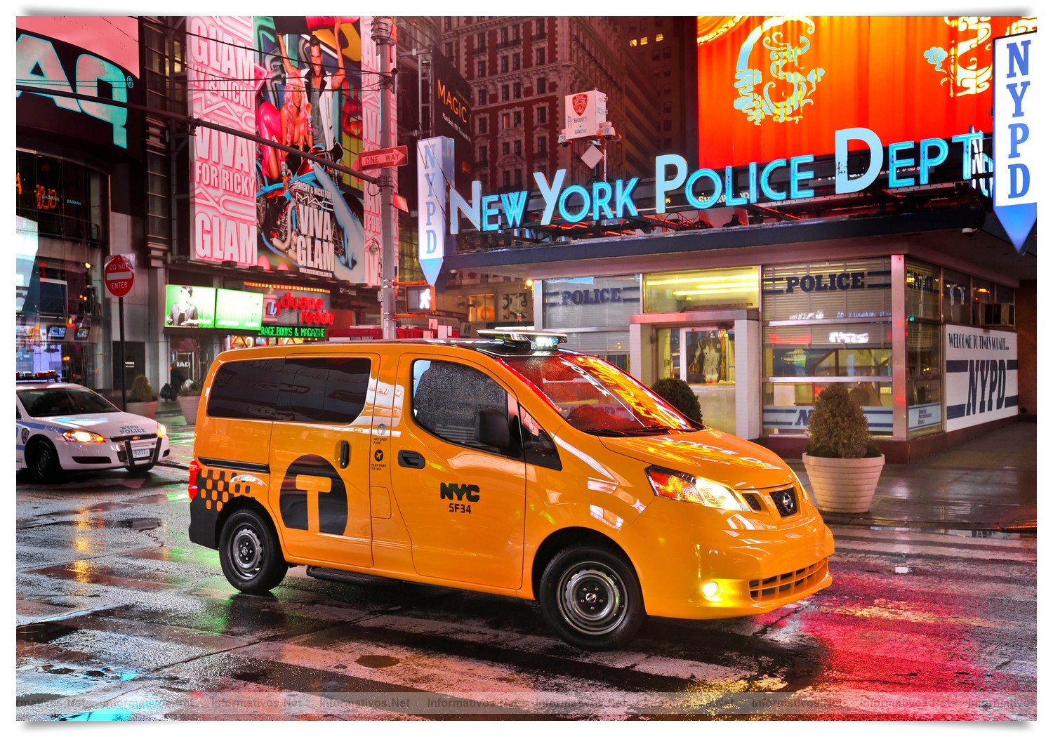2014 Nissan NV200 Taxi - Times Square